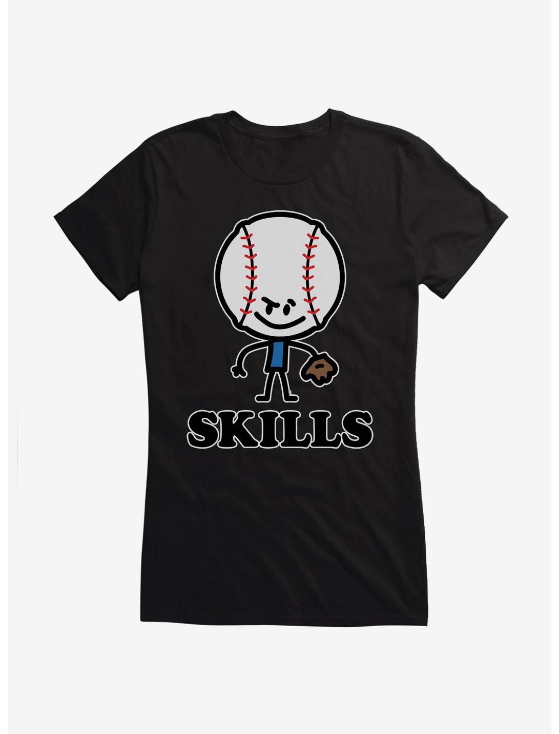 iCreate Baseball Skills Girls T-Shirt, , hi-res