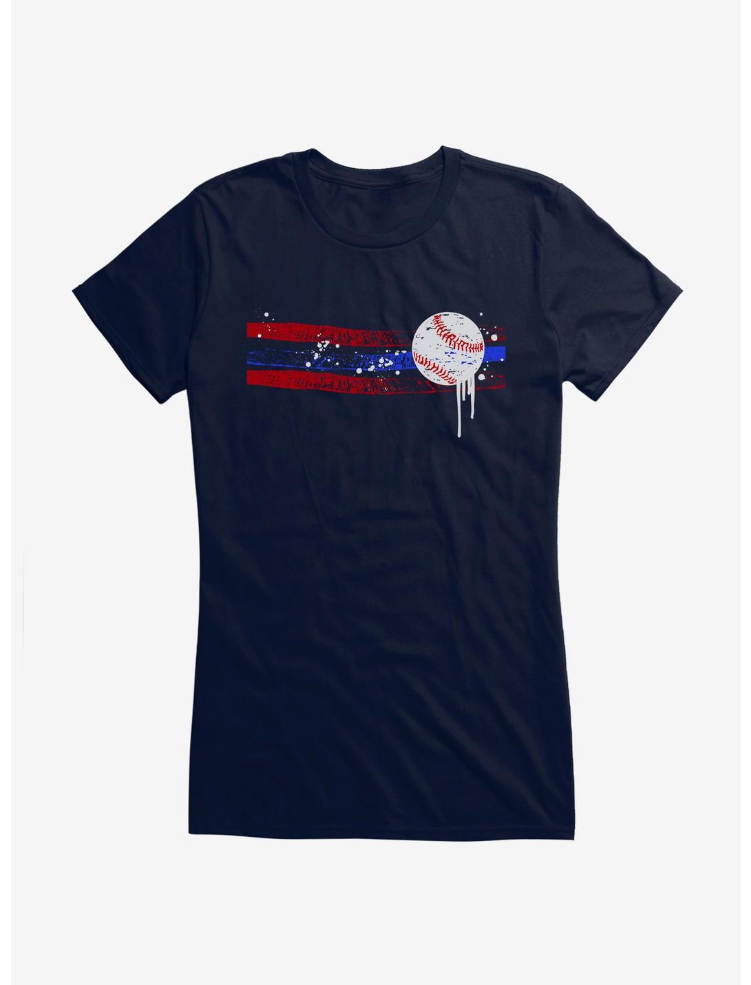 iCreate Baseball Stripes Girls T-Shirt, , hi-res