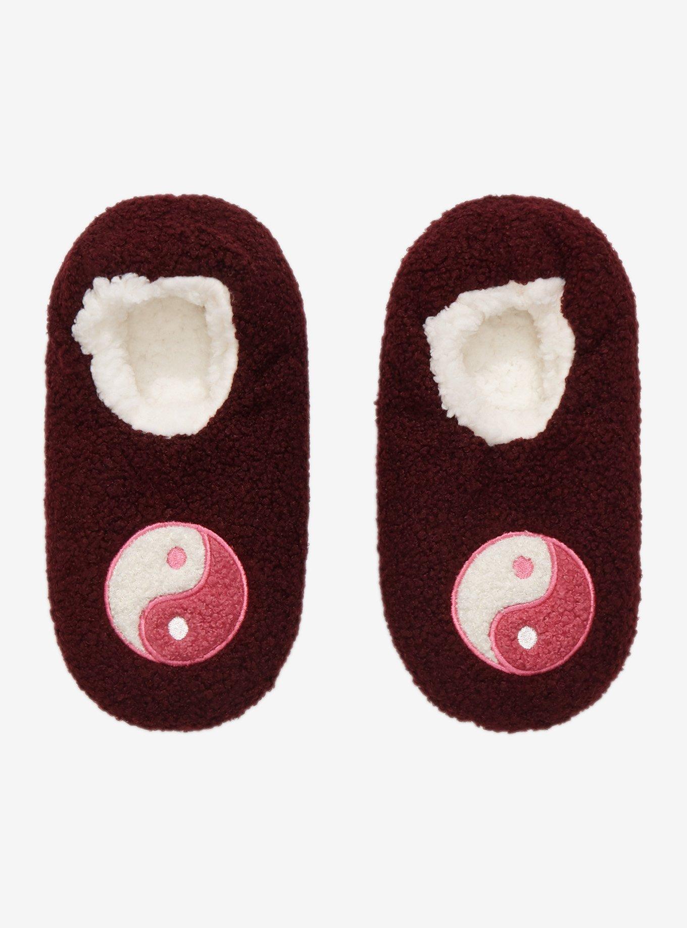 Yin-Yang Cozy Slippers, , hi-res