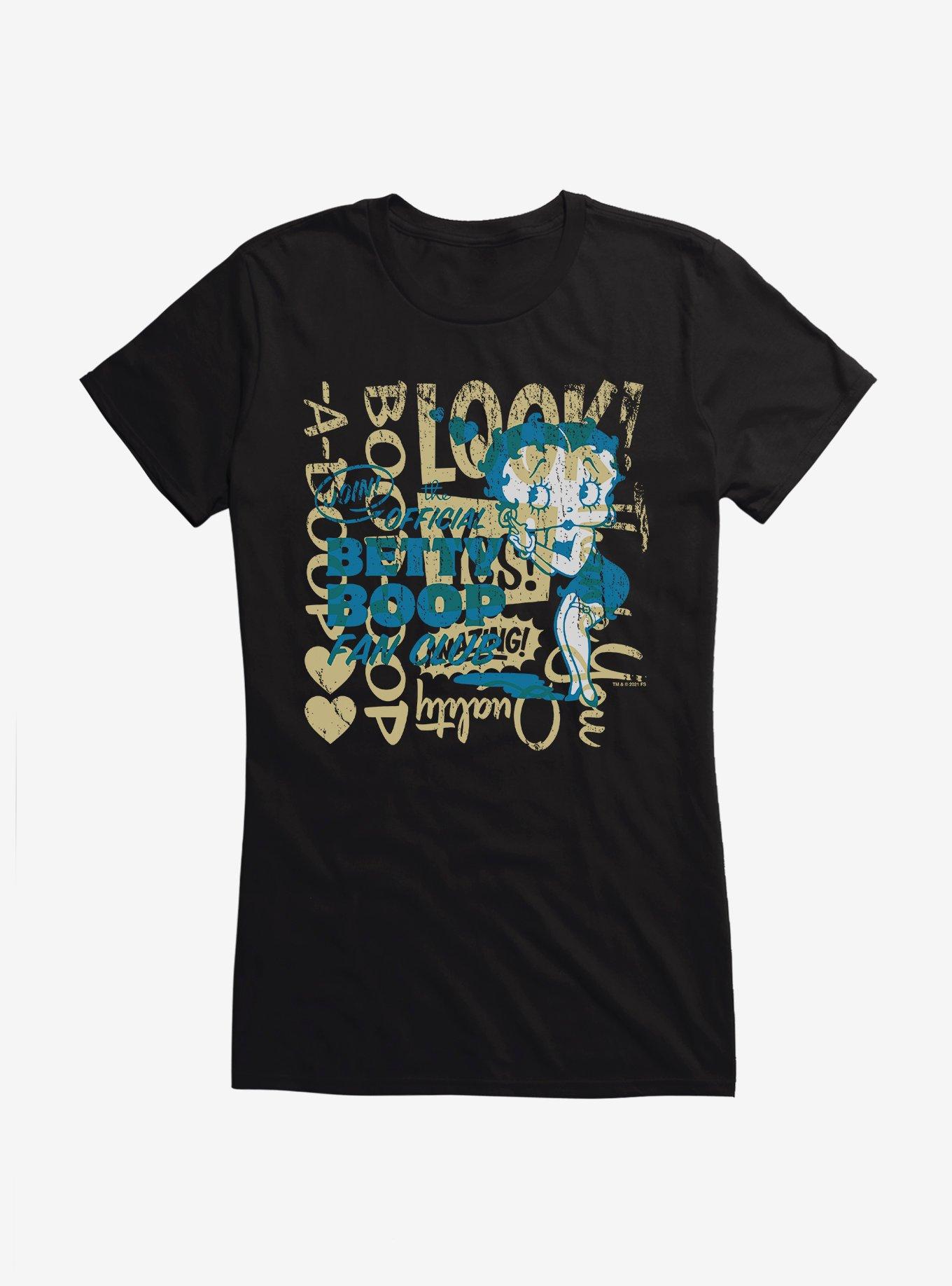 Betty Boop Official Fan Club Girls T-Shirt
