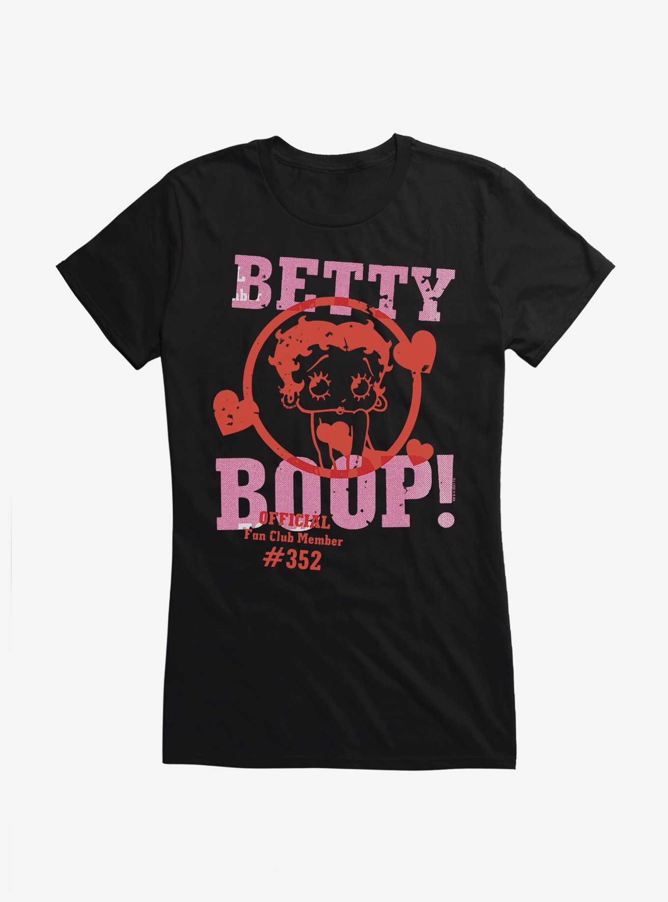 Betty Boop Pink #352 Girls T-Shirt, , hi-res