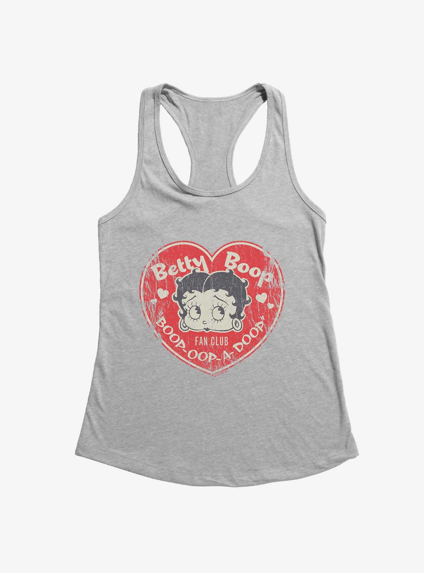 Betty Boop Fan Club Heart Girls Tank, , hi-res