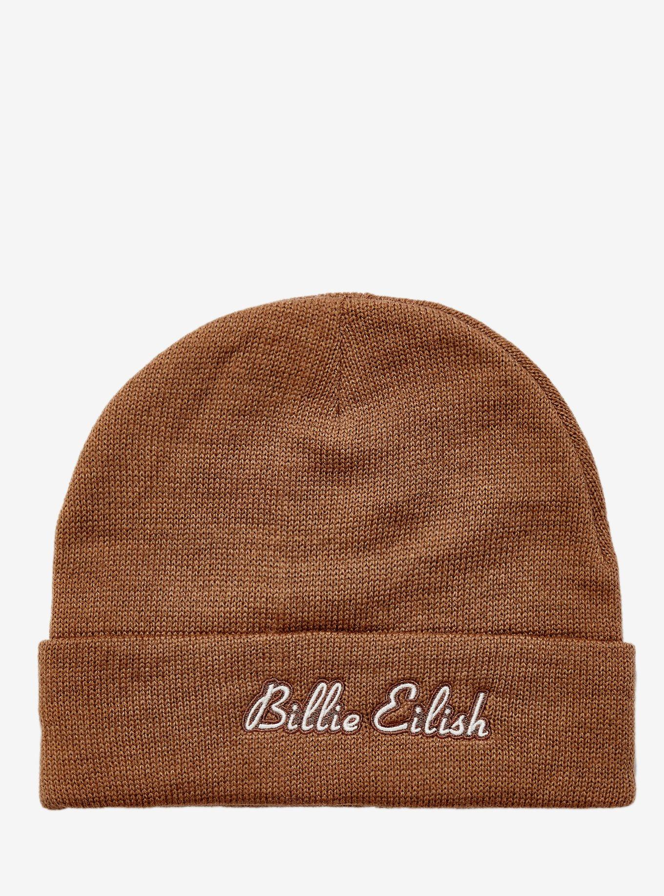 Billie Eilish Merch Hot Topic Logo Beanie Knit Hat Stretchy Cap for Men  Women (Green) : : Clothing, Shoes & Accessories