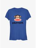 Paul Frank Large Julius Head Girls T-Shirt, ROYAL, hi-res