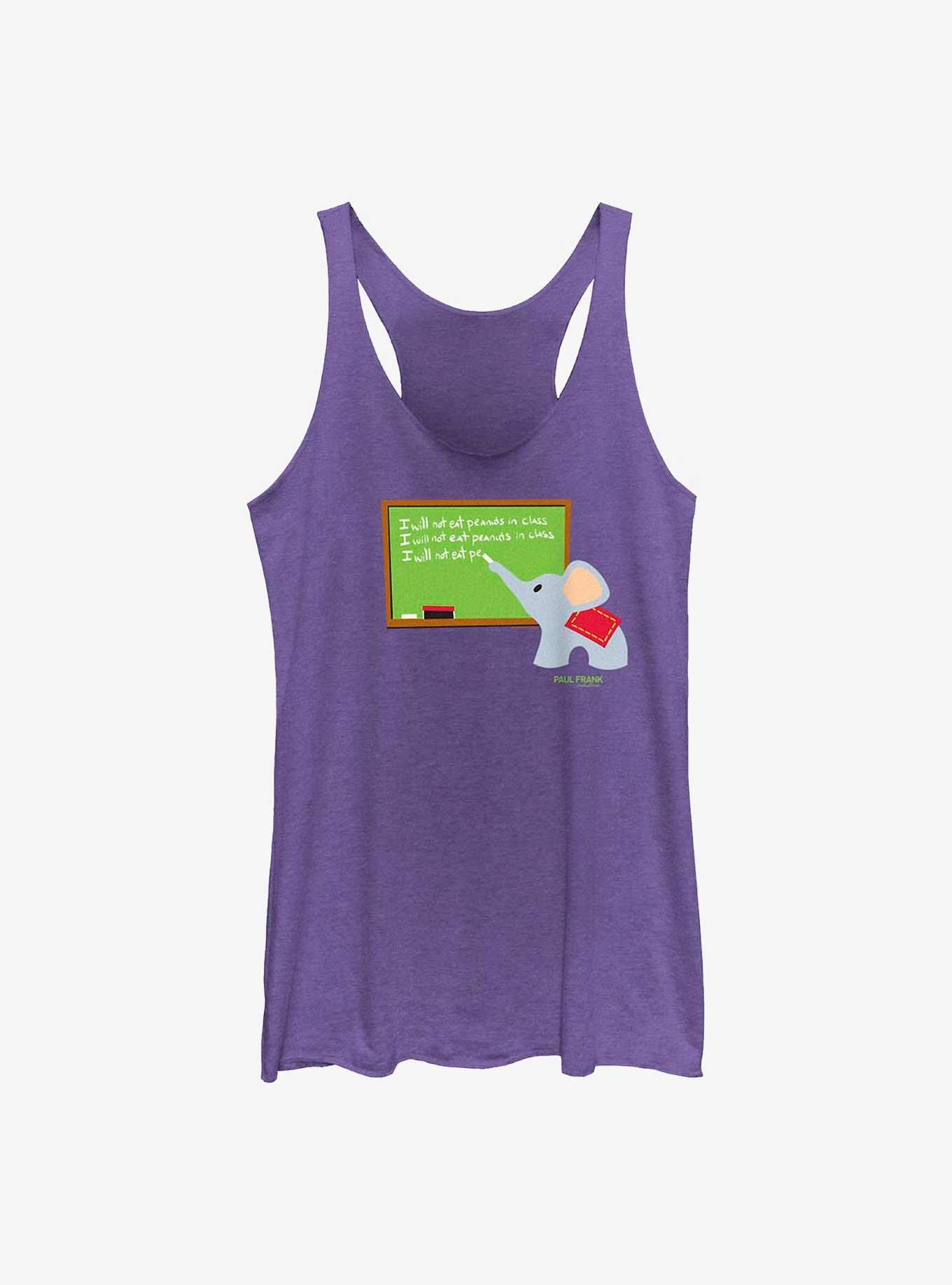 Paul Frank Peanuts In Class Raw Edge Girls Tank, , hi-res