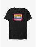 Paul Frank Pink Mix Tape Slides T-Shirt, BLACK, hi-res