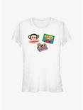 Paul Frank Staff Pick Slides Girls T-Shirt, WHITE, hi-res