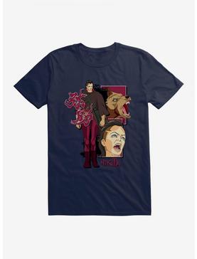 Yasuke Nikita Collage T-Shirt, MIDNIGHT NAVY, hi-res