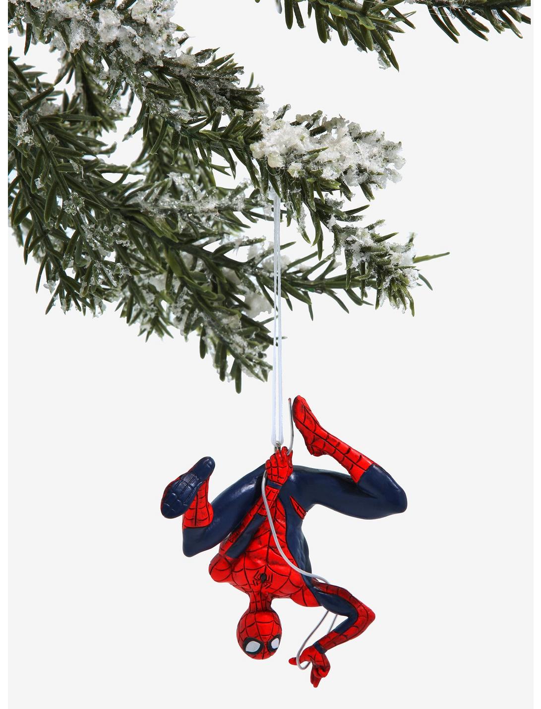 Hallmark Marvel Spider-Man Upside Down Ornament, , hi-res
