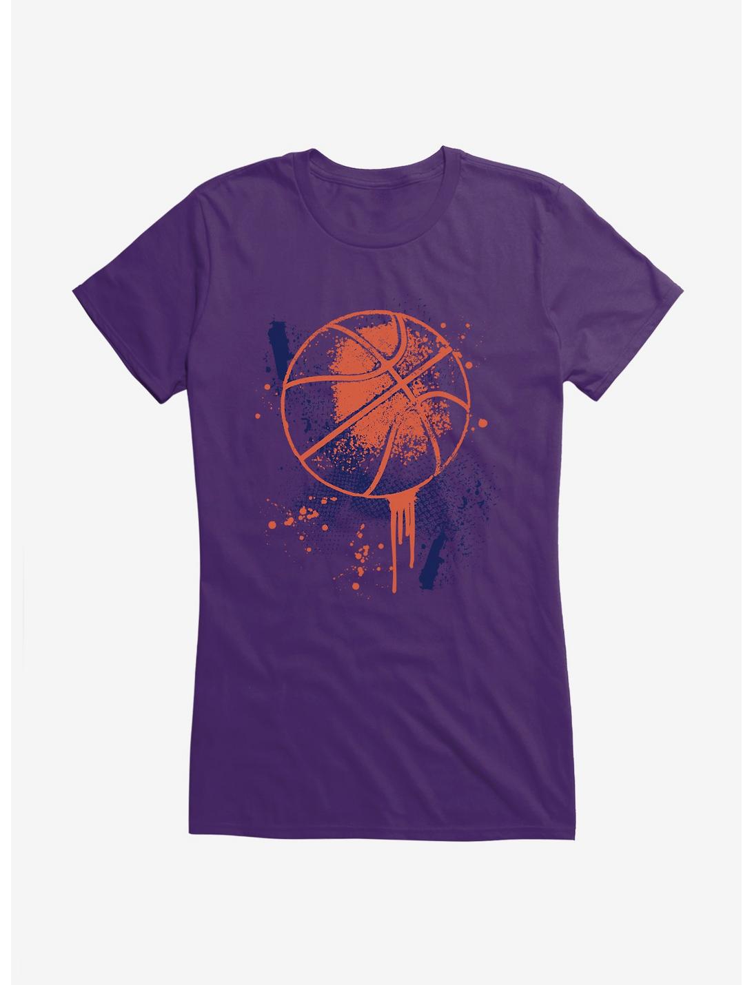 iCreate Basketball Graffiti Paint Girls T-Shirt, , hi-res