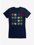iCreate Basketball Multi-Colored Paint Girls T-Shirt, NAVY, hi-res