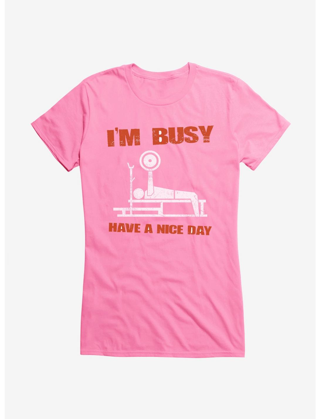 iCreate Busy Weights Exercising Girls T-Shirt, , hi-res
