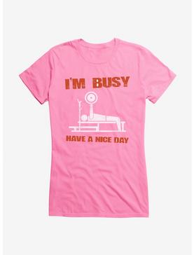 iCreate Busy Weights Exercising Girls T-Shirt, , hi-res