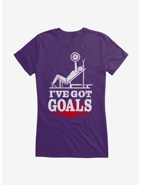 iCreate Goals Weights Girls T-Shirt, , hi-res