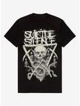 Suicide Silence Skull Scythe T-Shirt, BLACK, hi-res
