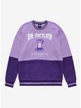 Disney The Princess and The Frog Dr. Facilier Panel Crewneck - BoxLunch Exclusive, MULTI, hi-res