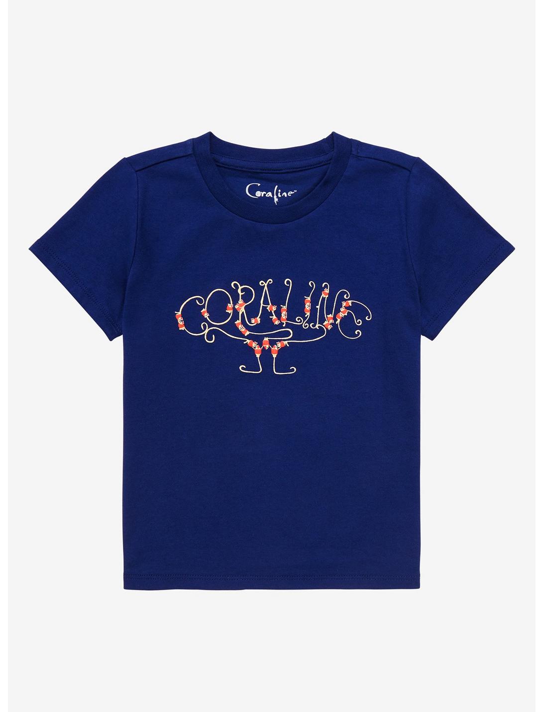 Coraline Mice Toddler T-Shirt - BoxLunch Exclusive, OMBRE BLUE, hi-res