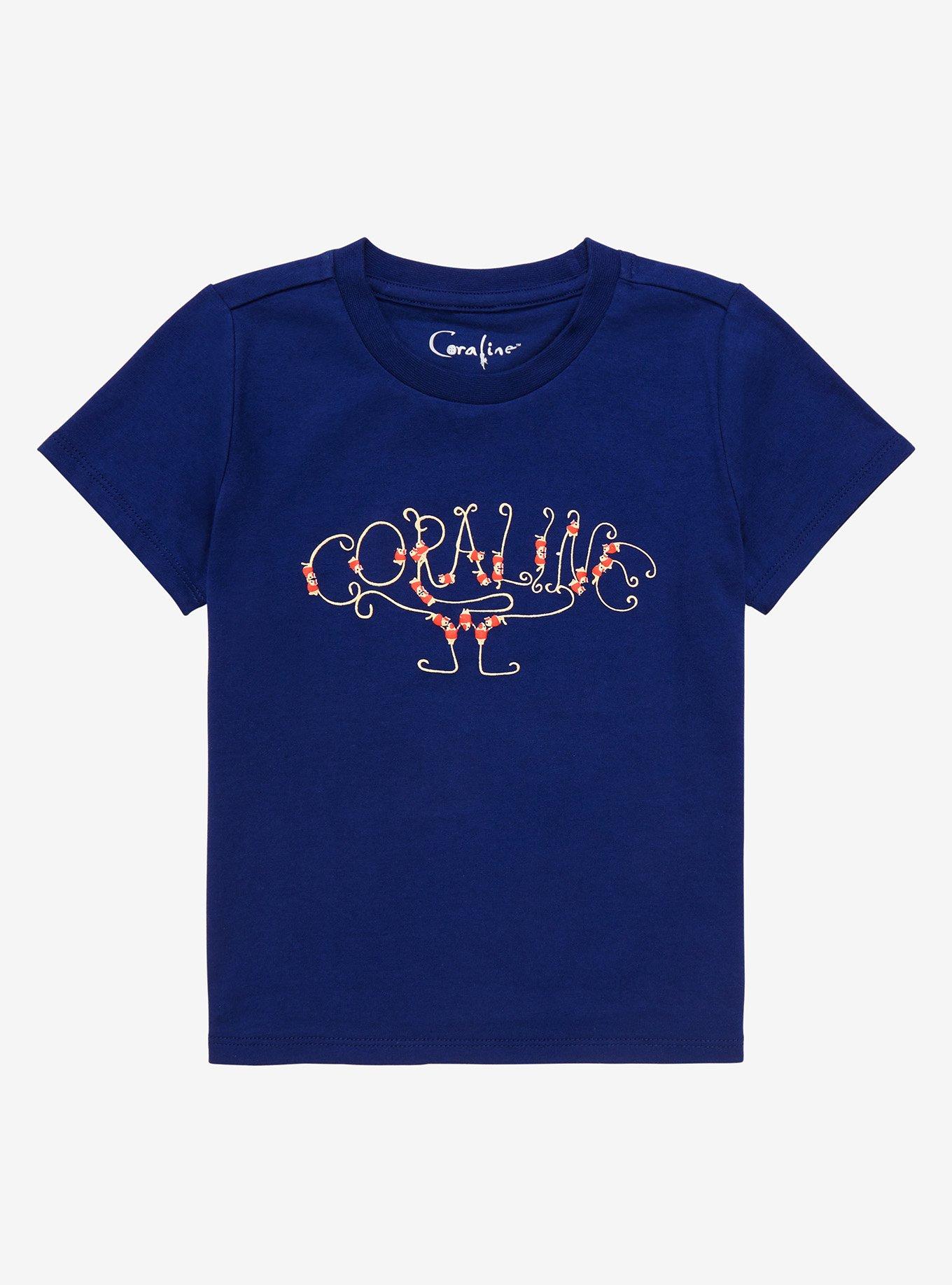 Coraline Mice Toddler T-Shirt - BoxLunch Exclusive, OMBRE BLUE, hi-res