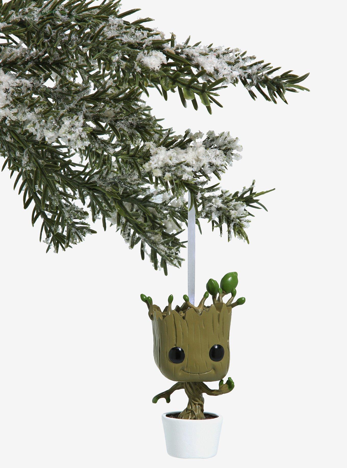 Hallmark Funko Pop Marvel Guardians of the Galaxy GROOT Pot Christmas  ornament 