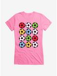 iCreate Multi Soccer Balls Girls T-Shirt, , hi-res