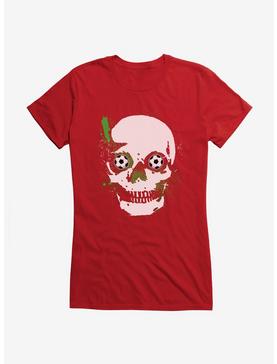 iCreate Soccer Skull Eyes Girls T-Shirt, , hi-res