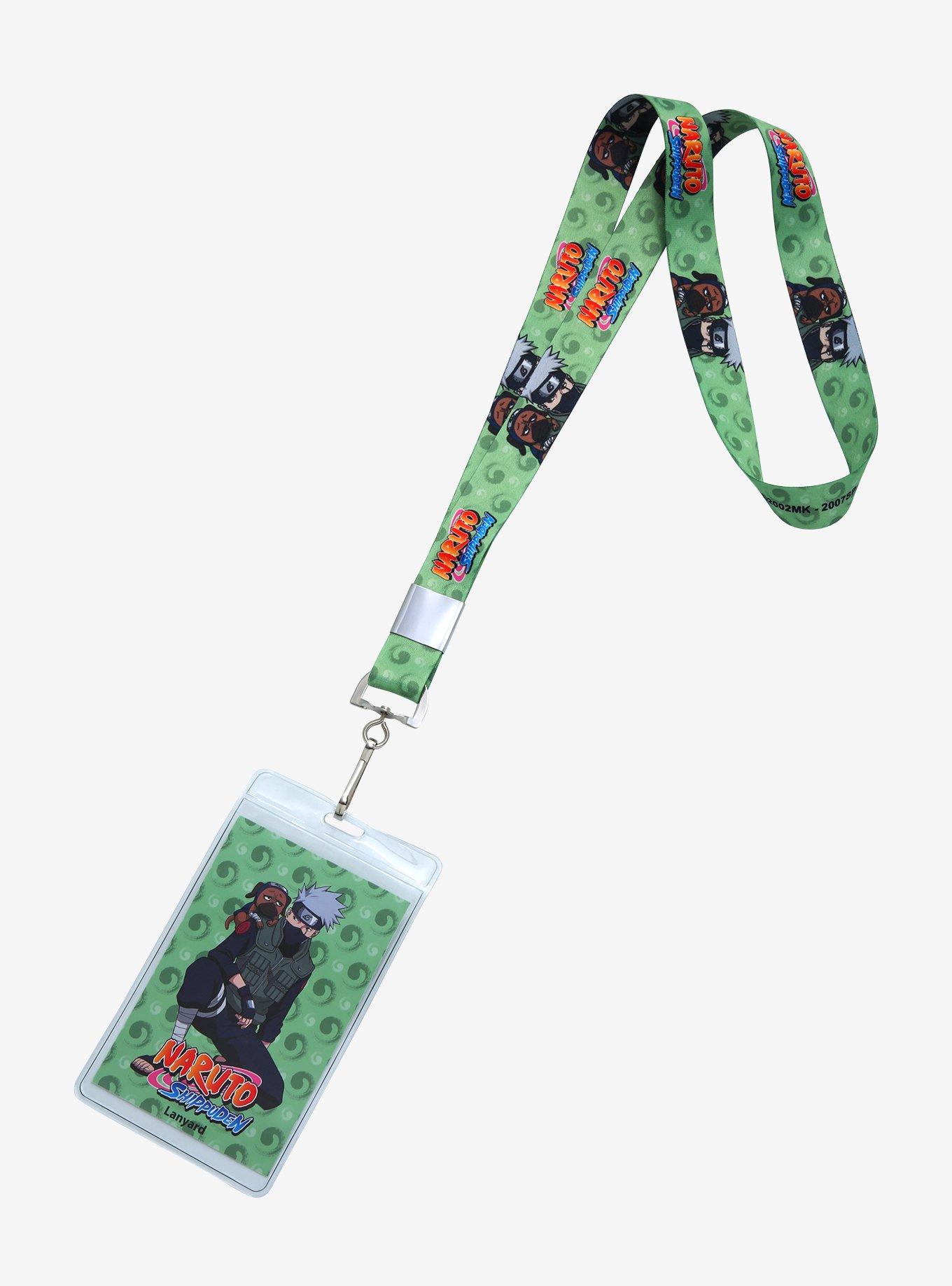 Naruto Shippuden Kakashi & Pakkun Lanyard, , hi-res