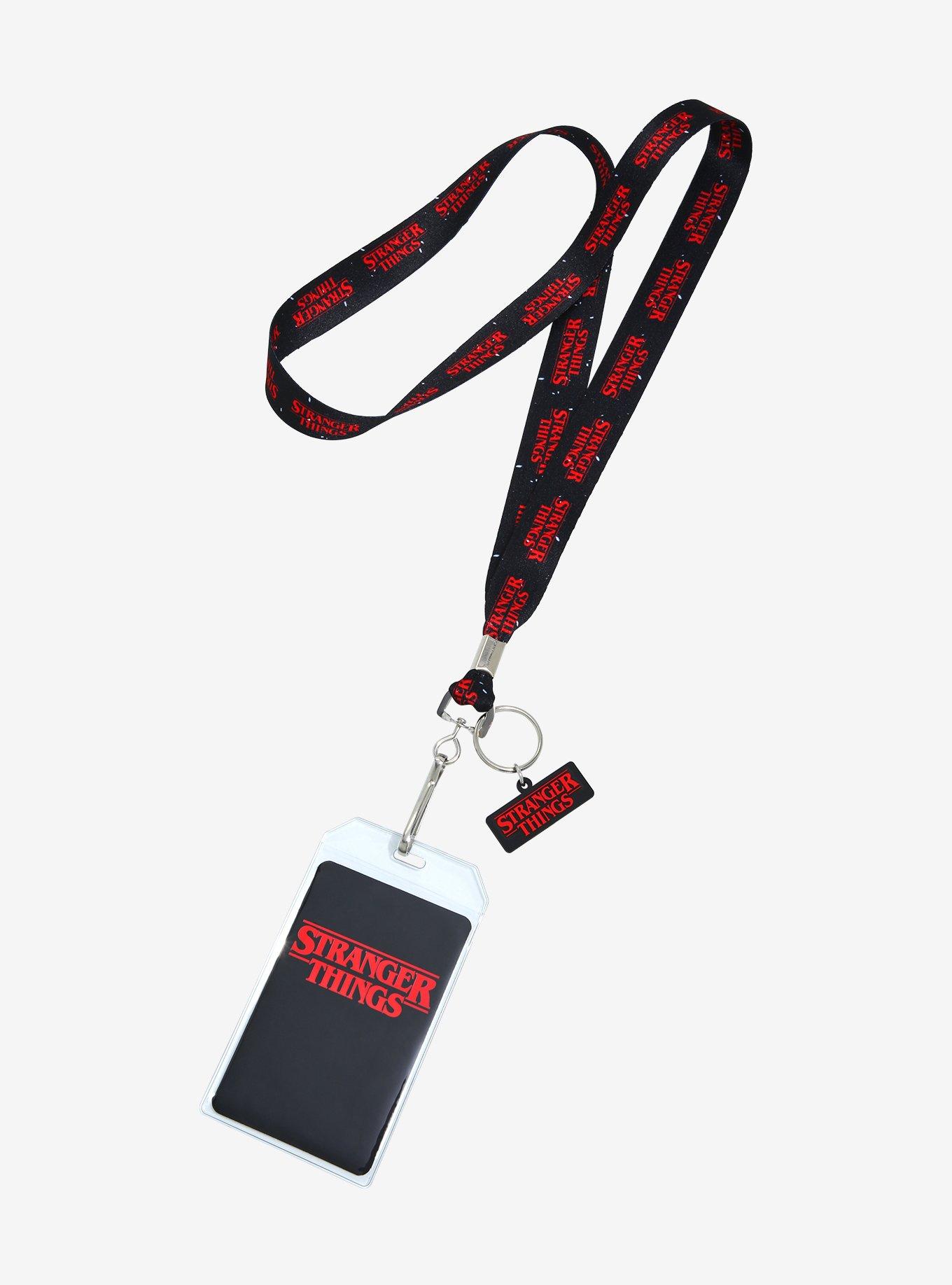 Stranger Things Logo Lanyard, , hi-res