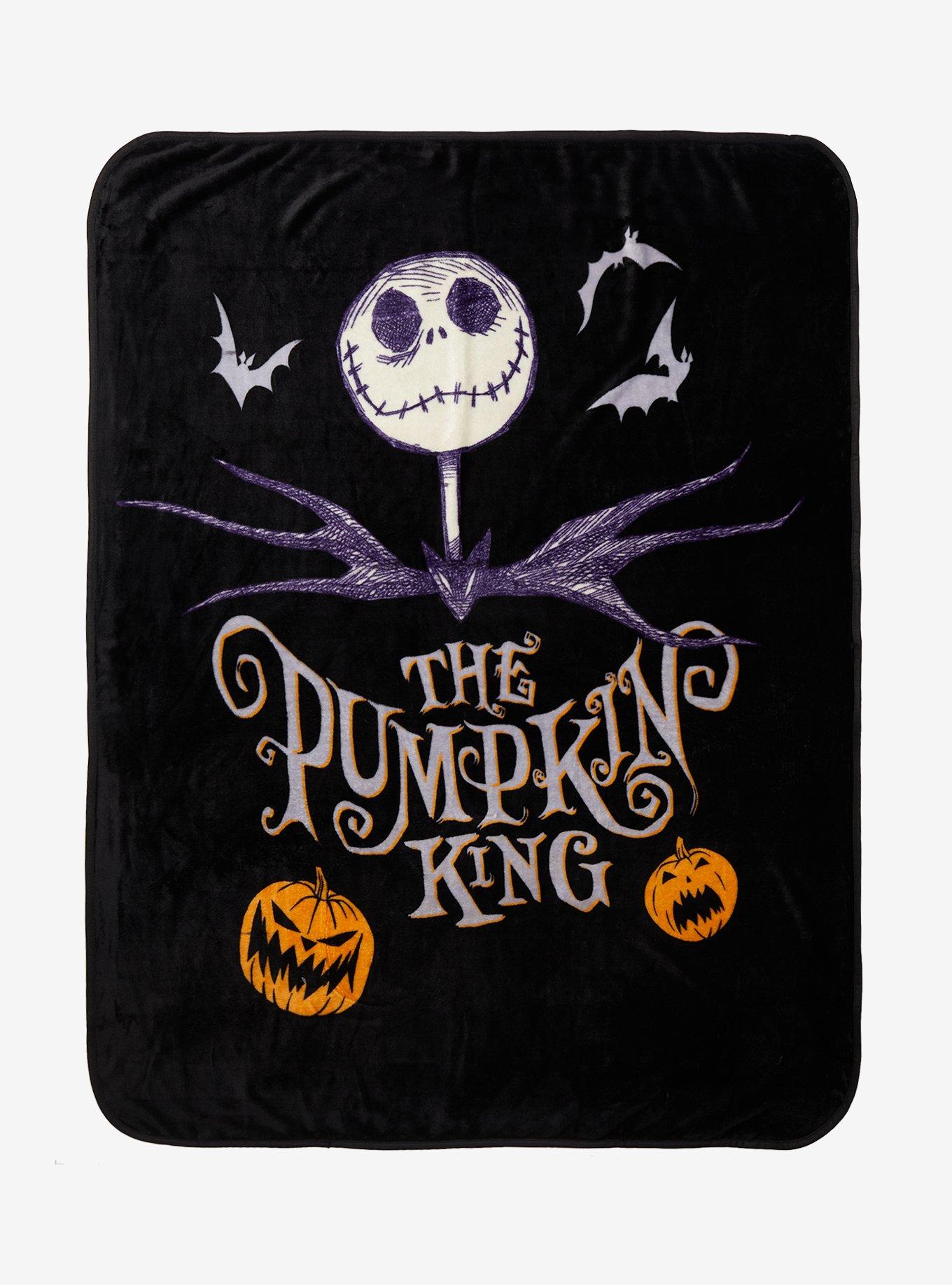 The Nightmare Before Christmas Pumpkin King Throw Blanket