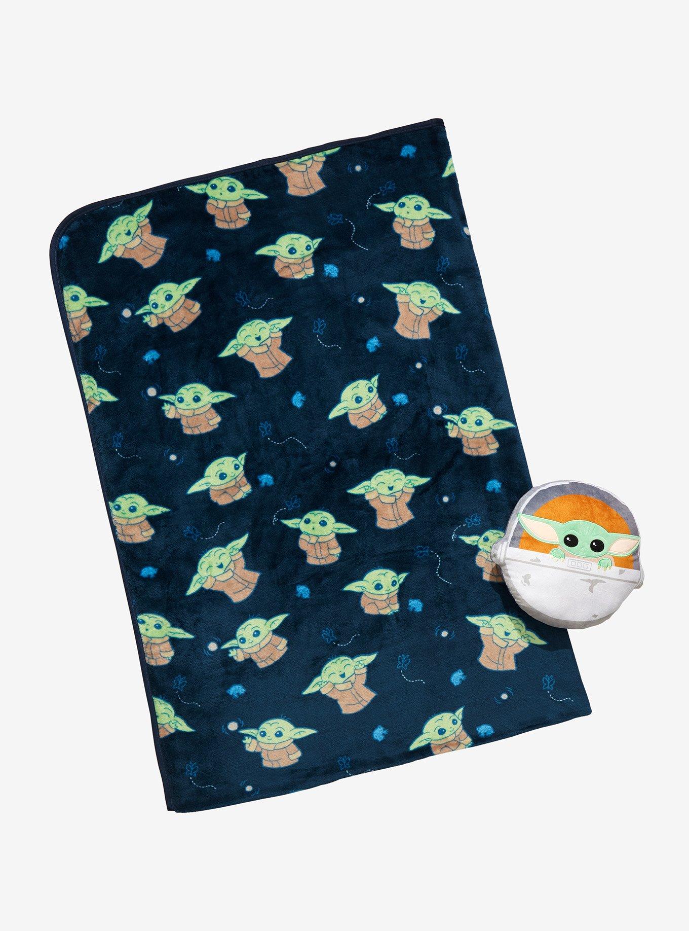 Star Wars The Mandalorian Grogu Pillow & Throw Set, , hi-res
