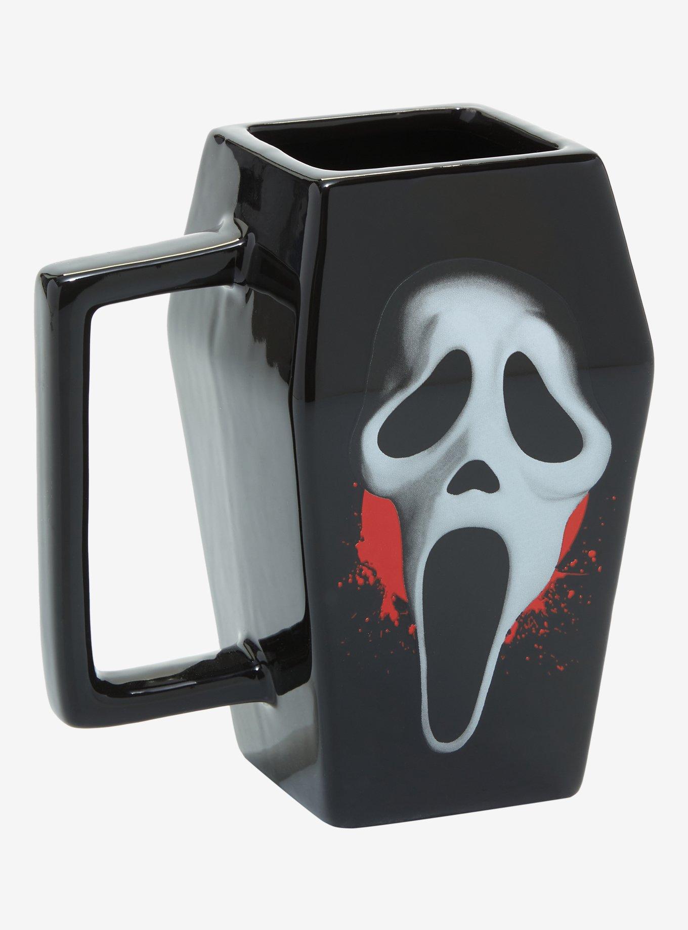 Scream Ghost Face Coffin Mug, , hi-res