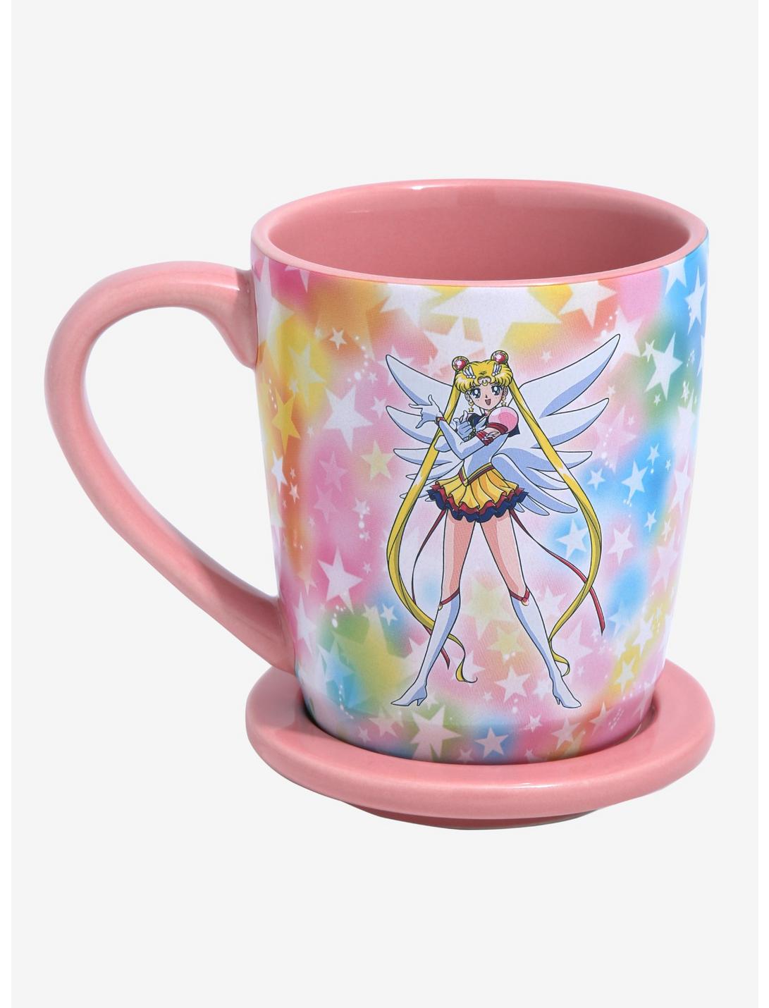 Sailor Moon Rainbow Mug With Coaster, , hi-res