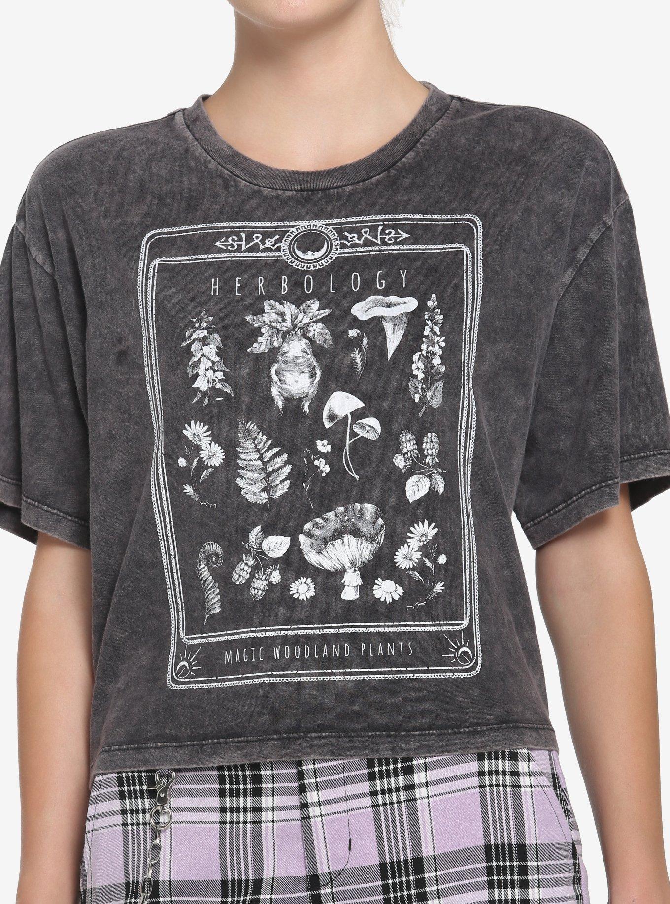 Herbology Mineral Wash Girls Crop T-Shirt, MULTI, hi-res