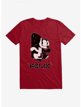 Felix The Cat Black and White T-Shirt, , hi-res