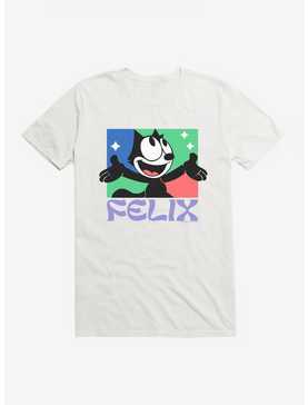 Felix The Cat Bright Smile Felix T-Shirt, WHITE, hi-res