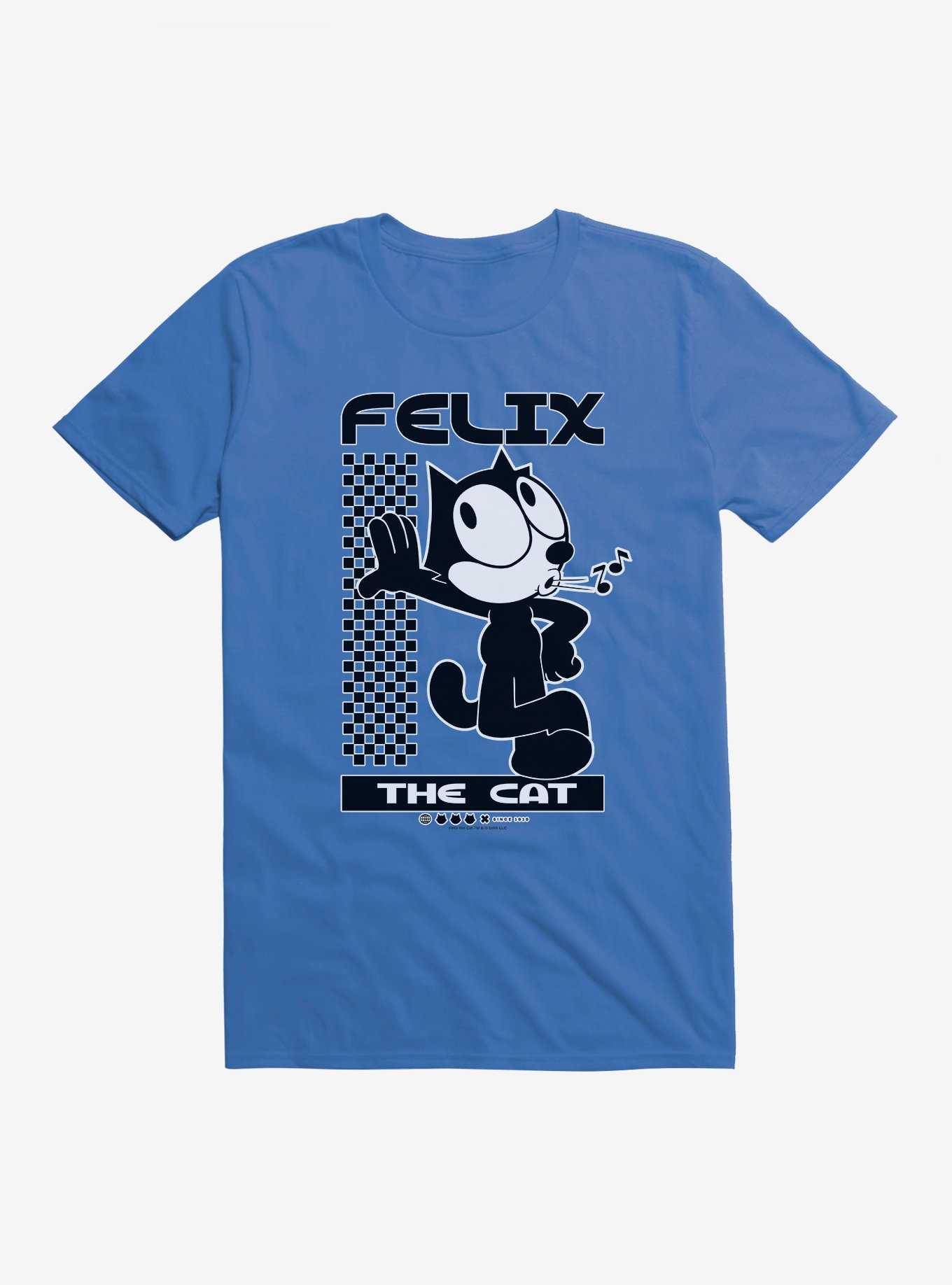 Felix The Cat Whistling T-Shirt, , hi-res