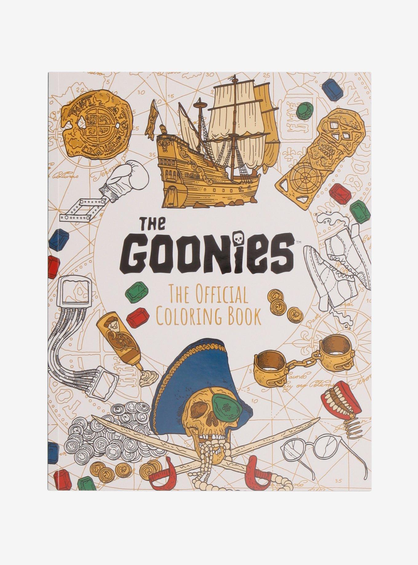 The Goonies The Official Coloring Book Hot Topic