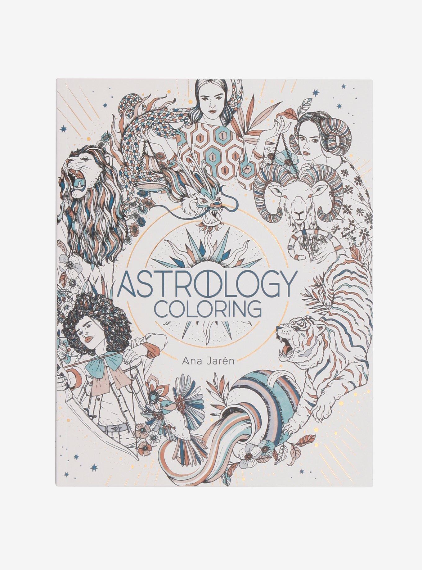 Astrology Coloring Book, , hi-res