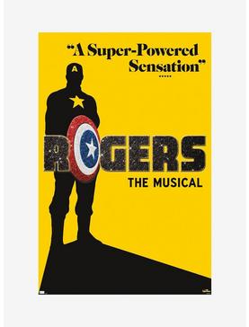 Marvel Hawkeye Rogers The Musical Poster, , hi-res