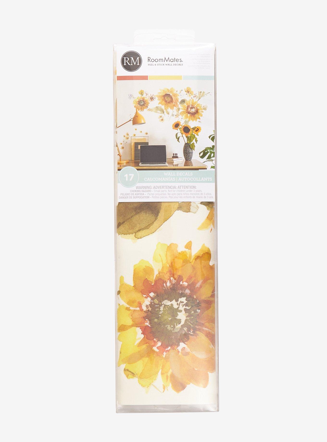 Sunflower Wall Decal Set, , hi-res