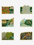 The Lord of the Rings Middle Earth Map Blind Box Enamel Pin - BoxLunch Exclusive, , hi-res