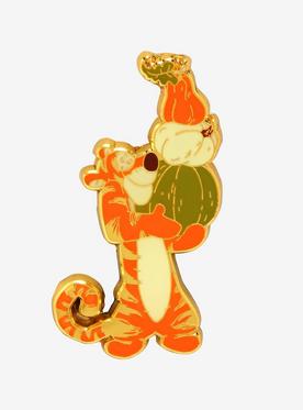Loungefly Disney Winnie the Pooh Tigger Fall Pumpkins Enamel Pin - BoxLunch Exclusive