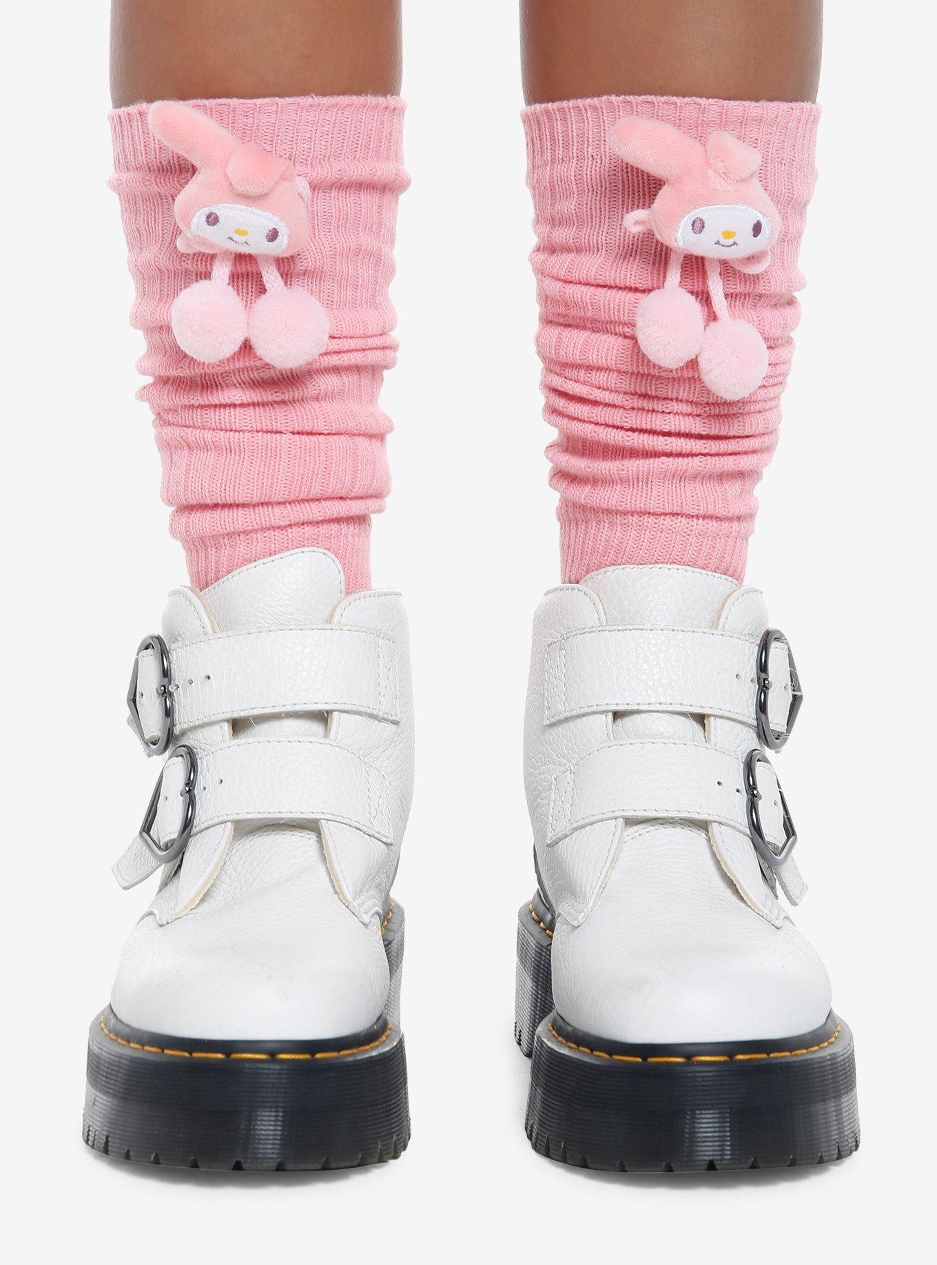 My Melody Plush Leg Warmers