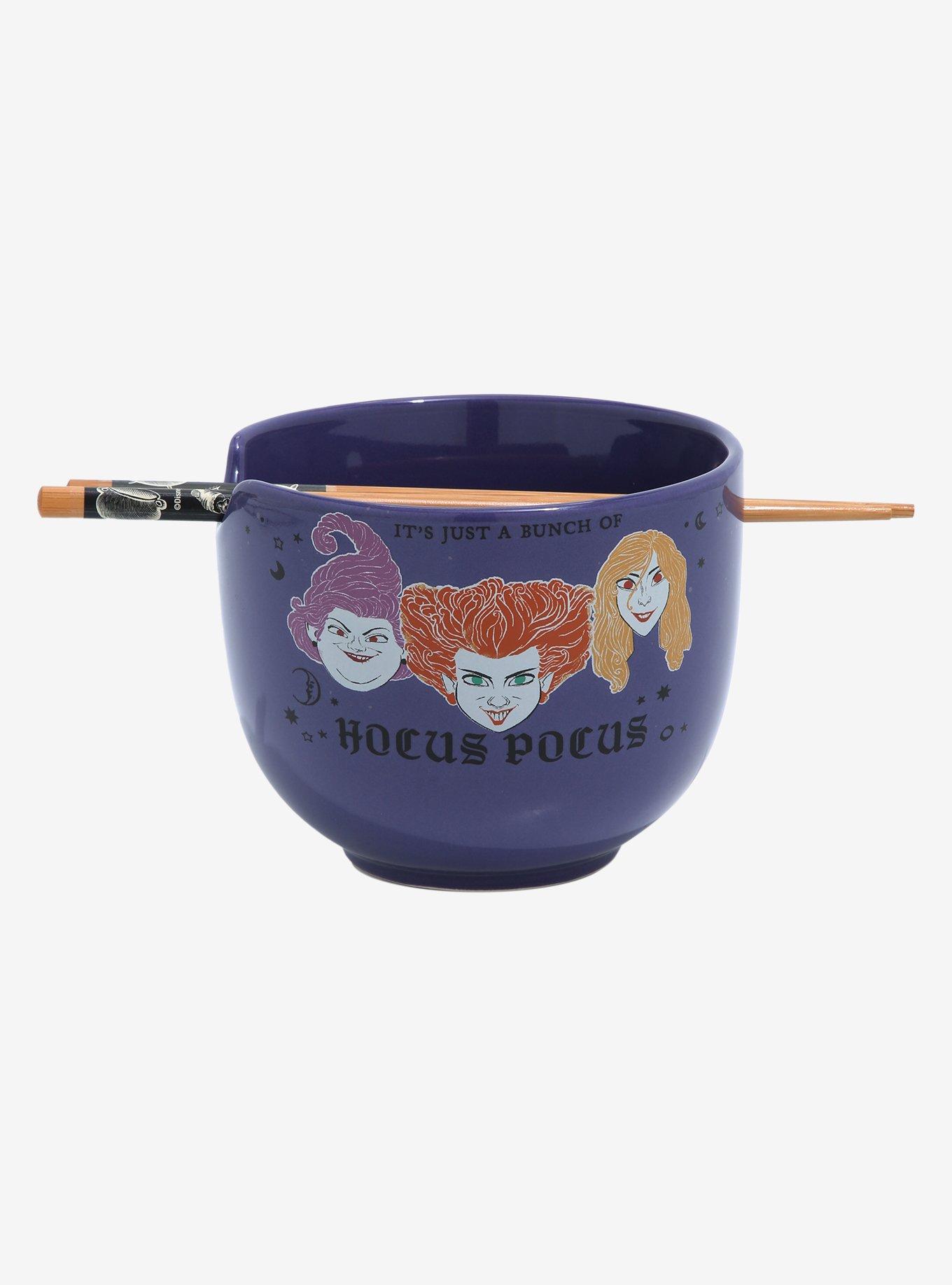 Hocus Pocus Just A Bunch Of Ramen Bowl With Chopsticks, , hi-res
