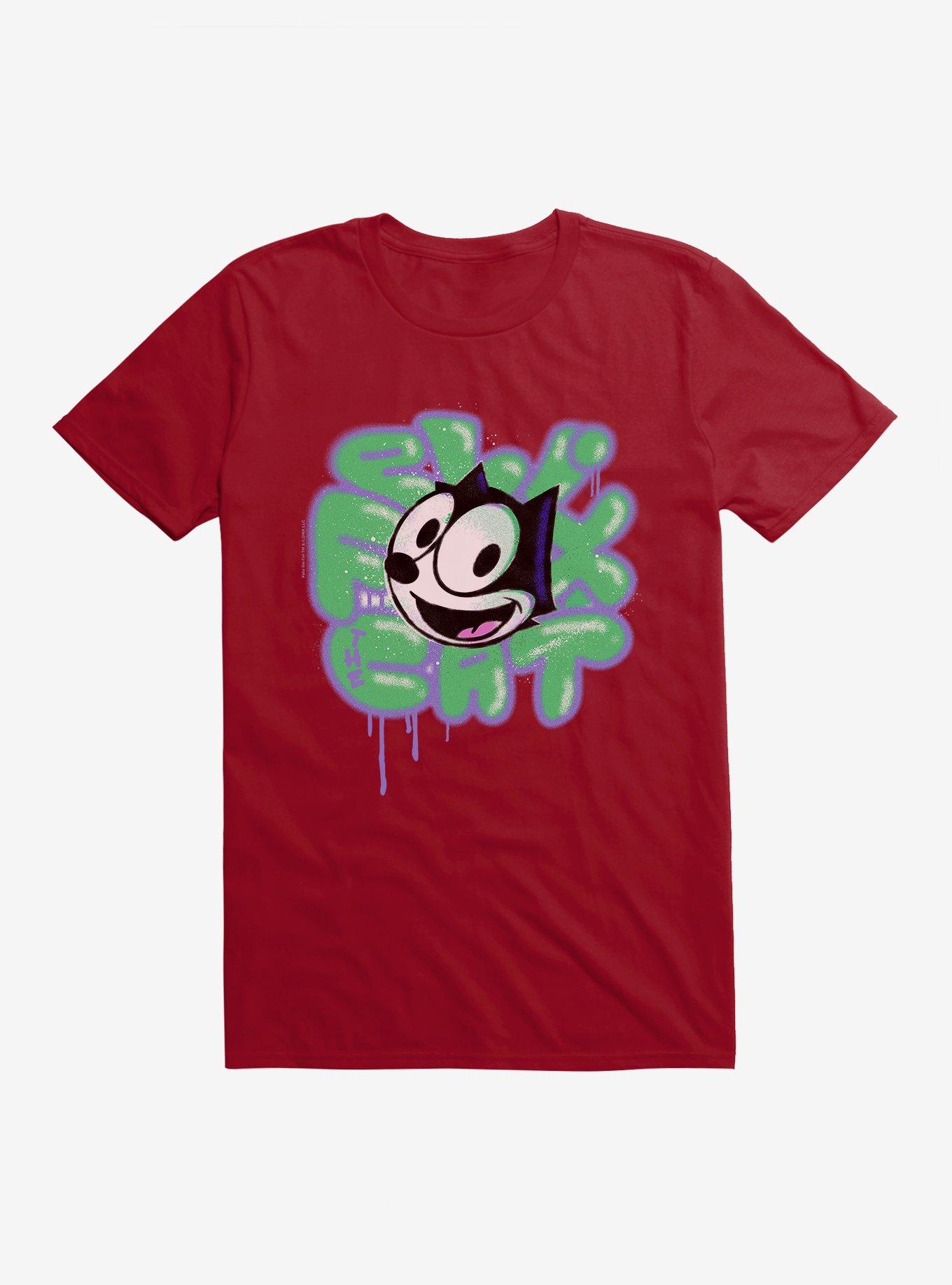 Felix The Cat Graffiti Art Felix T-Shirt, , hi-res