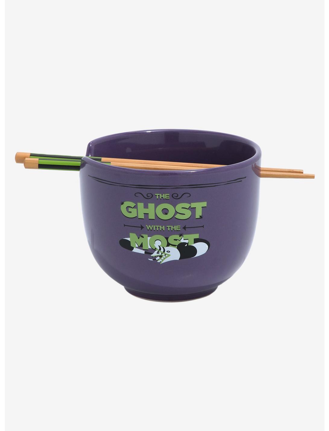 Beetlejuice Ghost With The Most Ramen Bowl With Chopsticks, , hi-res