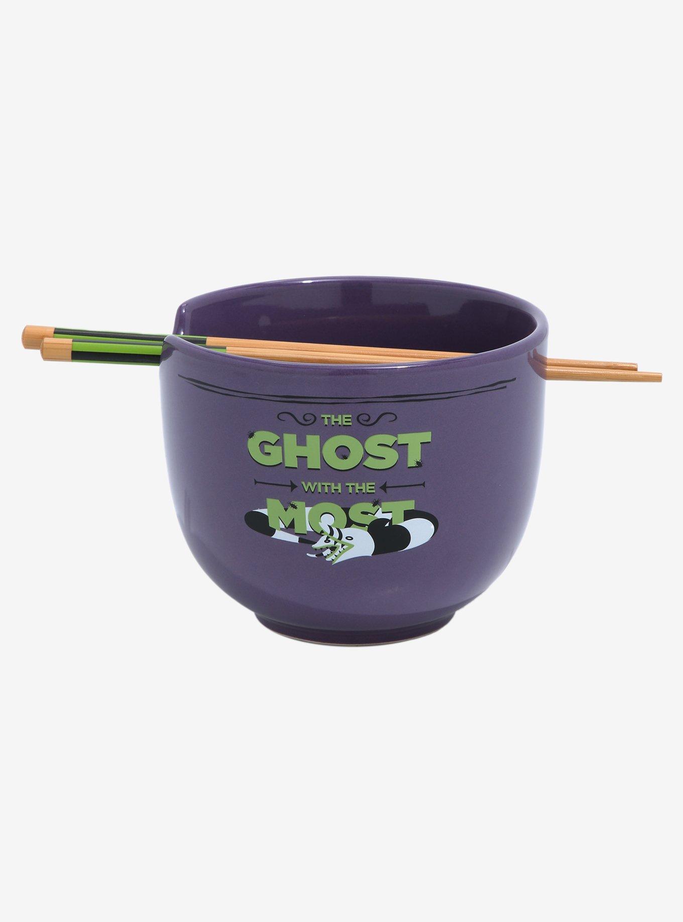 Beetlejuice Ghost With The Most Ramen Bowl With Chopsticks, , hi-res