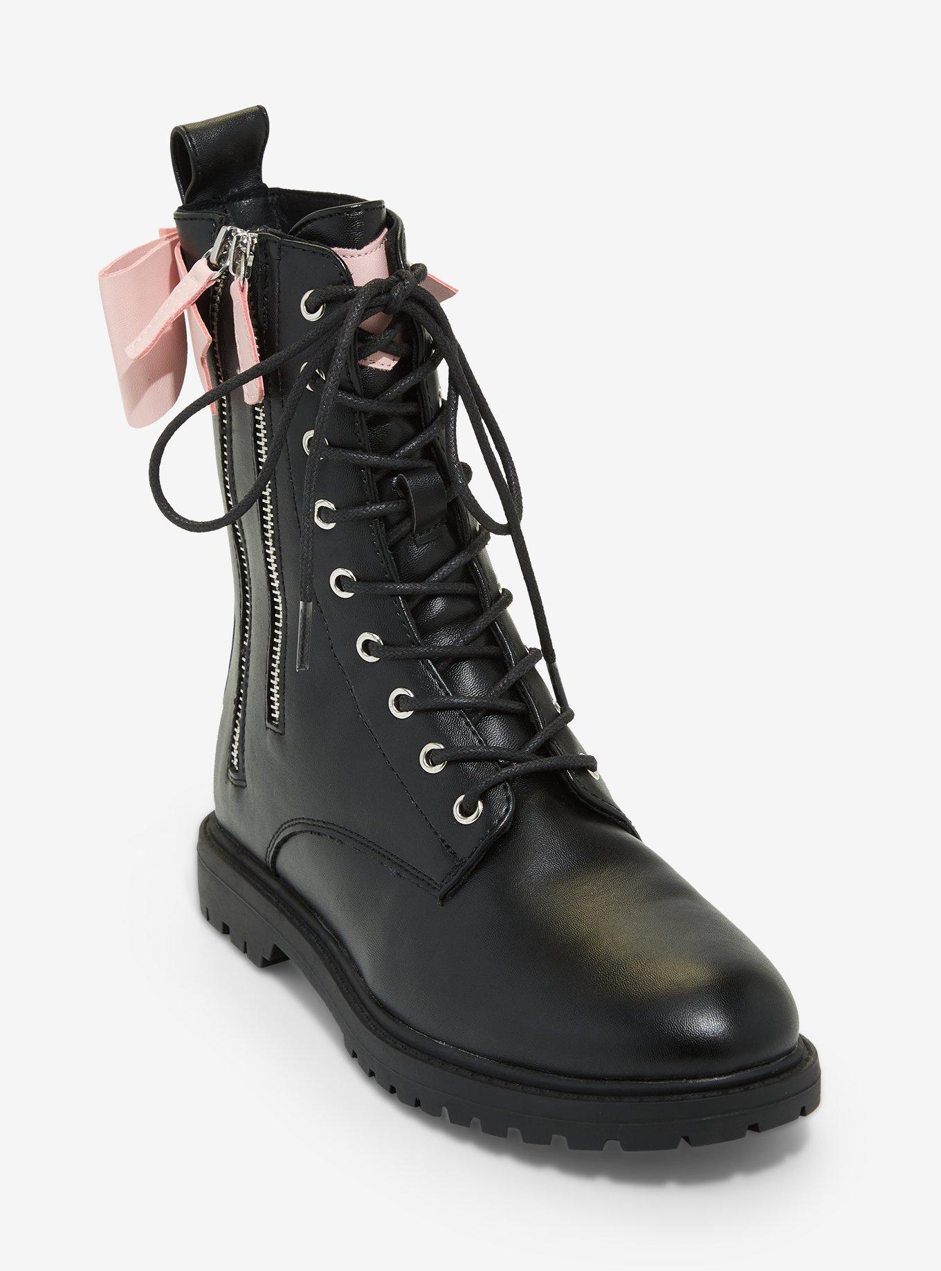 Nikkie high best sale branded lace boots