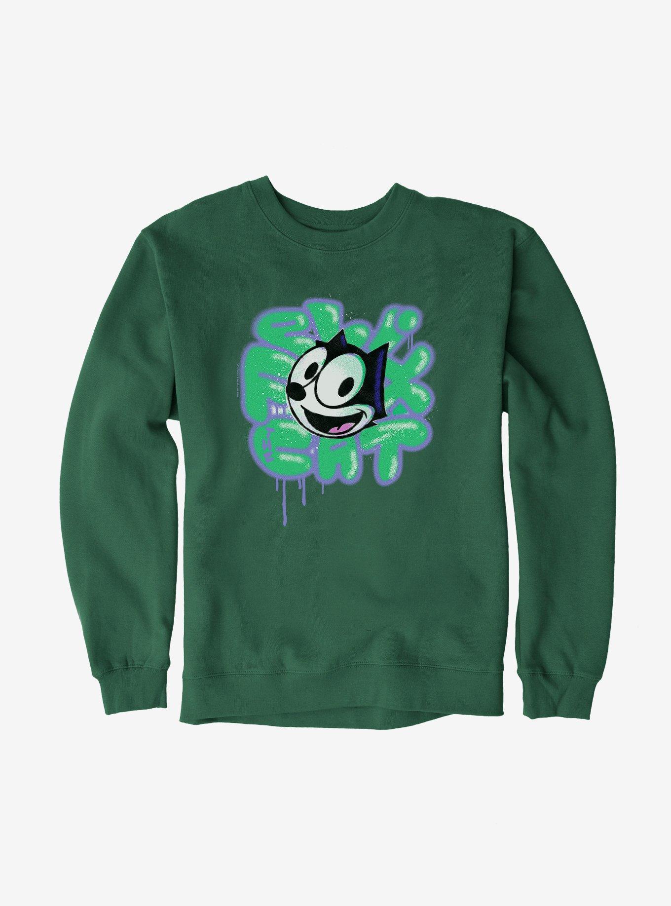 Felix The Cat Graffiti Art Felix Sweatshirt, , hi-res