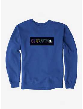 Felix The Cat Neon Space Sweatshirt, , hi-res