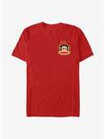 Paul Frank Julius Beanie Corner T-Shirt, RED, hi-res